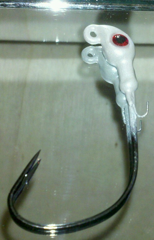 A.C.T. Lures, EWG Jigheads, 1/8oz, 4/0, A Rig, Swimbait, custom bass tackle - Image 2