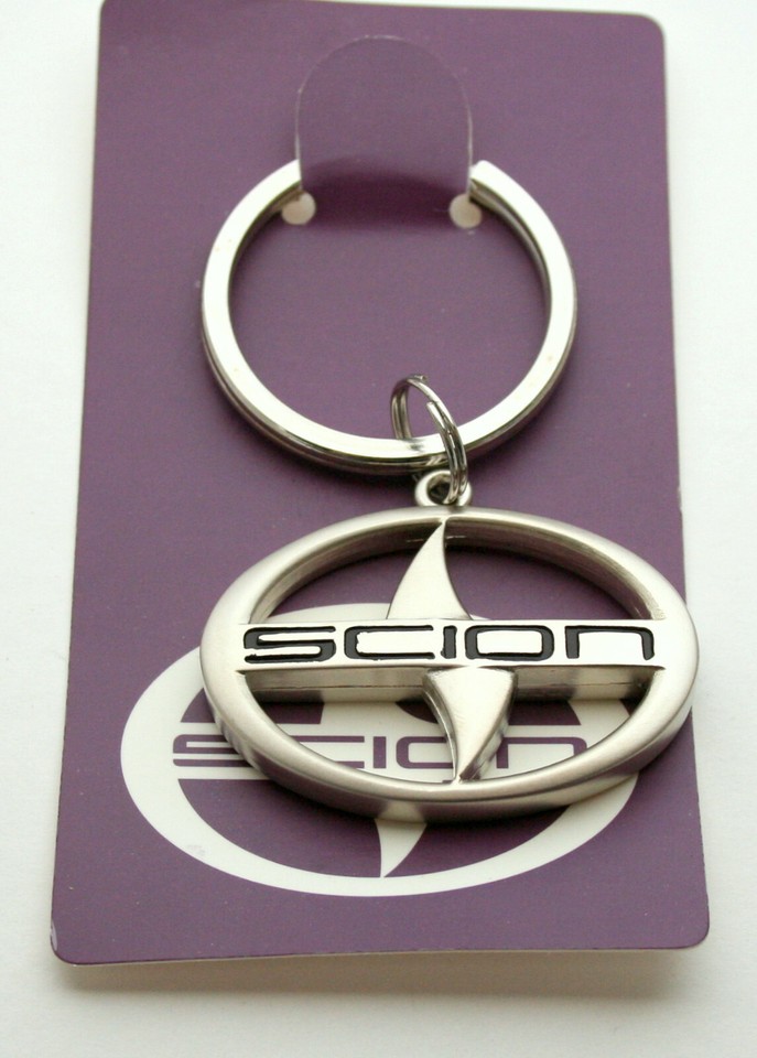 Scion Automotive Car Metal Key Chain NOS New MIP | eBay