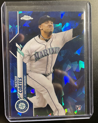 2020 Topps Chrome Update Sapphire Nestor Cortes Rookie U-196 RC Mariners Yankees