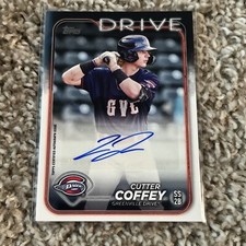 Cutter Coffey 2024 Topps Pro Debut #PD-113 Base Autograph Auto Blue Jays