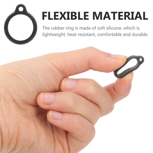50 Pcs Hanging Rope Anello Di Silicone Anti-perdita Uomo Cordino - Zdjęcie 2 z 12