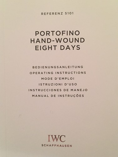 Guía de folletos manual de instrucciones de IWC Portofino - elige 1 de la selección - Imagen 17 de 20