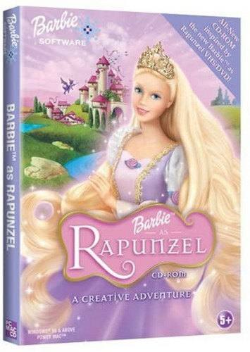 game barbie as rapunzel