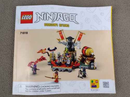 LEGO 71818 NINJAGO Dragons Rising (Manual Only)
