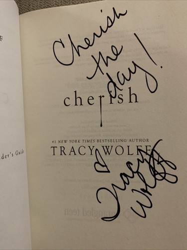 *AUTOGRAPHED/SIGNED* Cherish: Crave Book 6 Exclusive Edition by Tracy Wolff HC - Picture 2 of 3