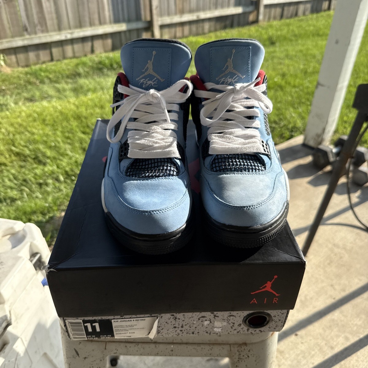 Size 11 - Jordan 4 Retro x Travis Scott Mid Cactus Jack