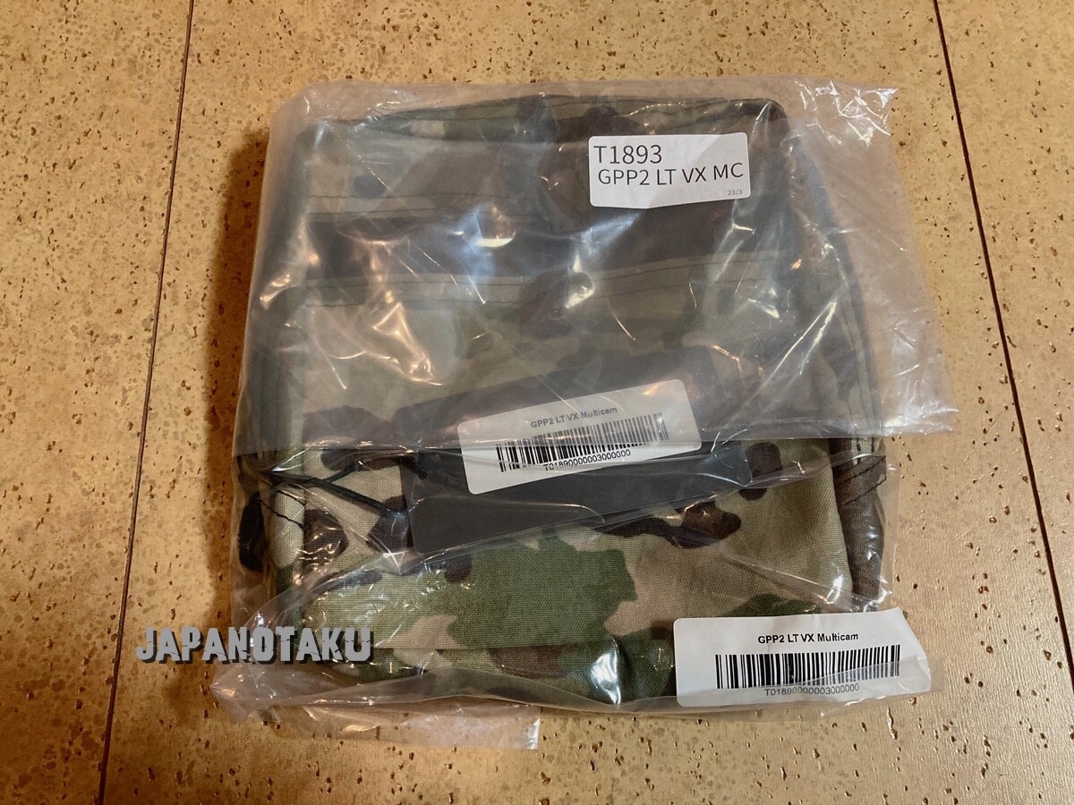 未使用 タドギア Triple Aught Design GPP2 LT 500 Triple Aught Design TAD GEAR GPP 2 LT VX Multicam Tactical