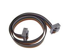2x5 10-Pin Female to Female IDC JTAG ISP Cable 0.1" 20CM