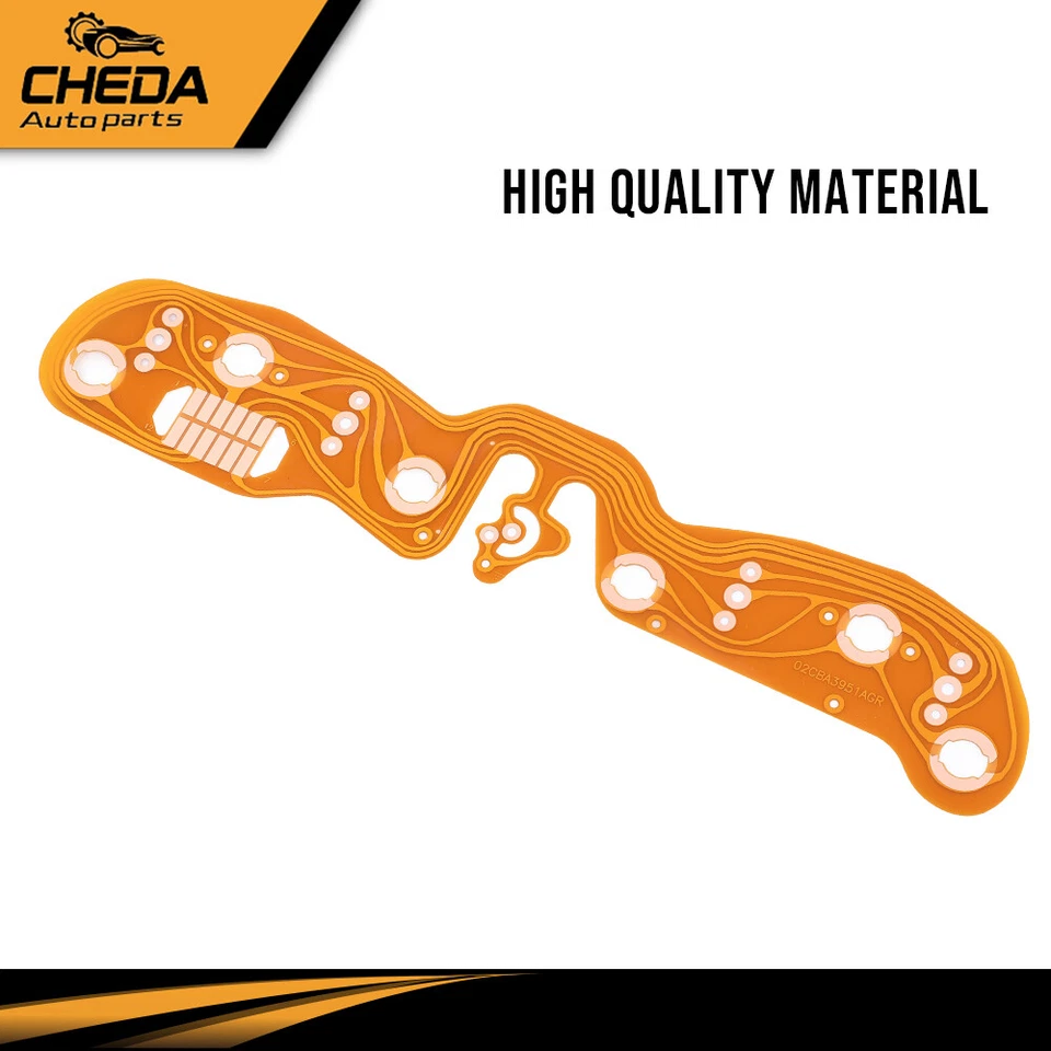 Placa de circuito impreso con medidores Jeep Wrangler 1987 1988 1989 1990 1991 nueva Foto 4 de 4