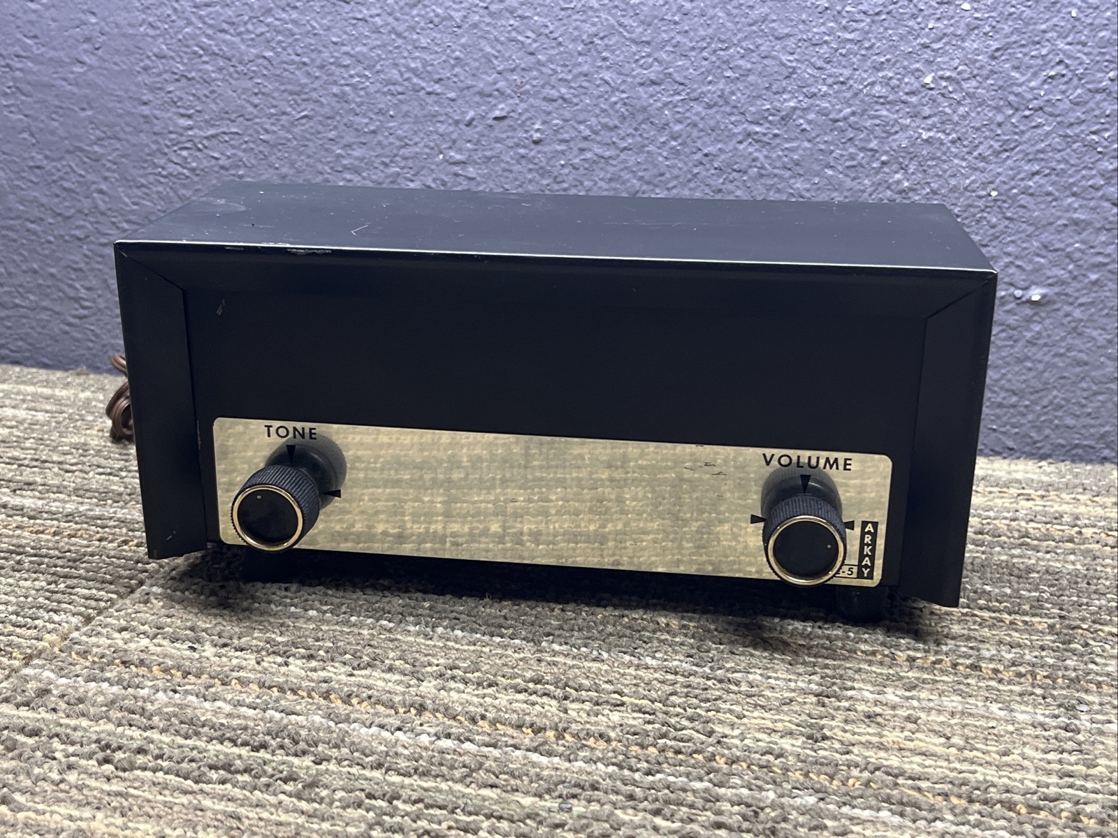 Vintage ARKAY FL-5 Mono Tube  Amplifier Untested 63368