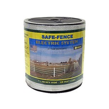 Safe Fence 1 1/2in Wide Poly Tape 200 Ft