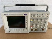 Very low 83 use-hours Calibrated Tektronix TDS 3012C Digital Oscilloscope 100MHz