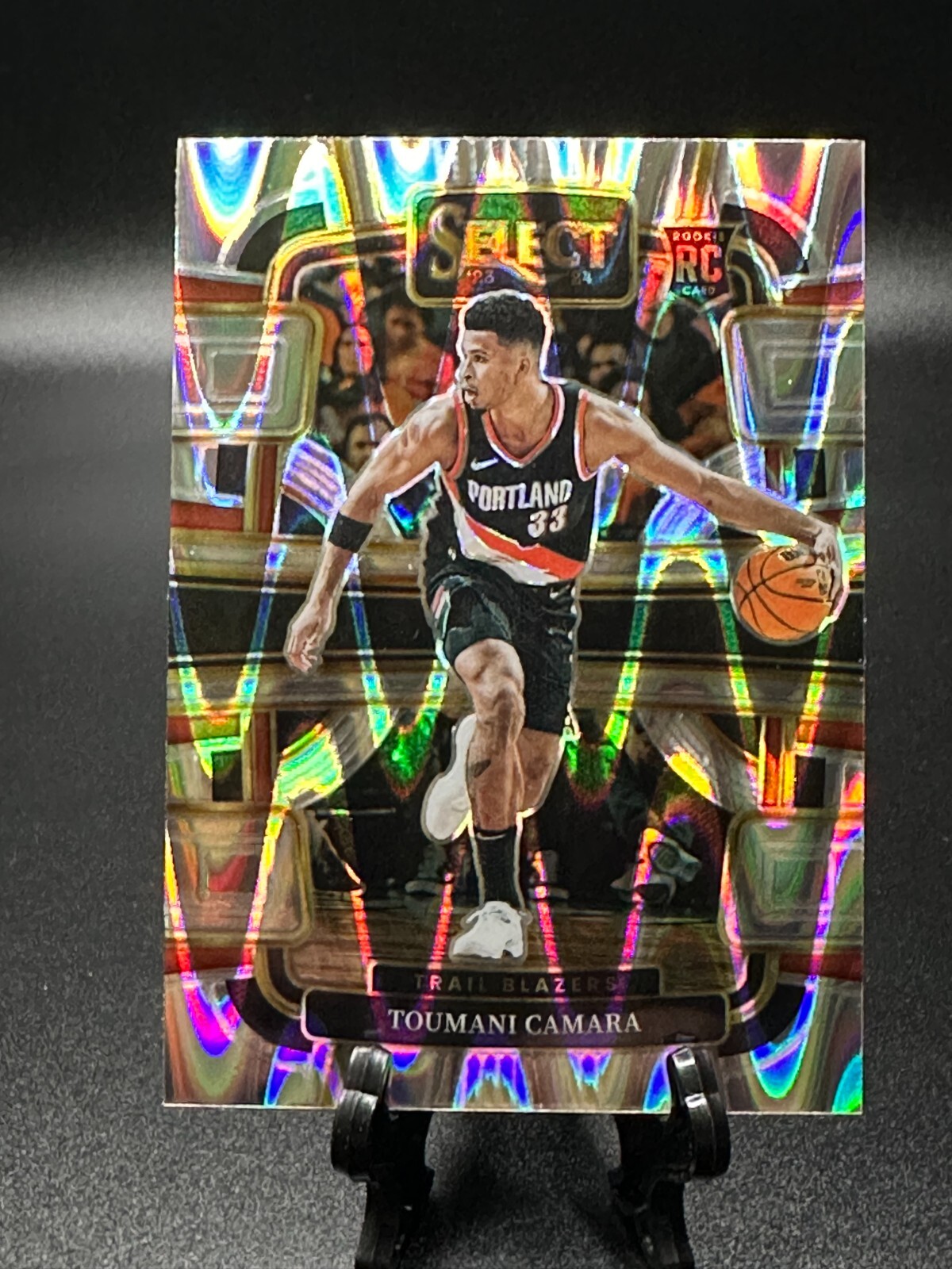 2023-24 Select Basketball Toumani Camara #81 Concourse Rookie Tectonic