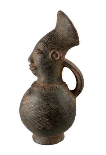 Mangbetu Jar 26 cm - Clay Vase - African Pottery 17404 - Picture 9 of 11