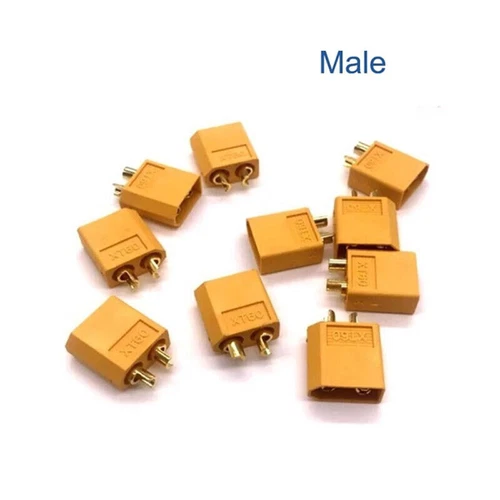 20pcs 10pcs Male Female XT-60 Bullet Connectors Plugs XT60 For RC Lipo Battery - Picture 8 of 13