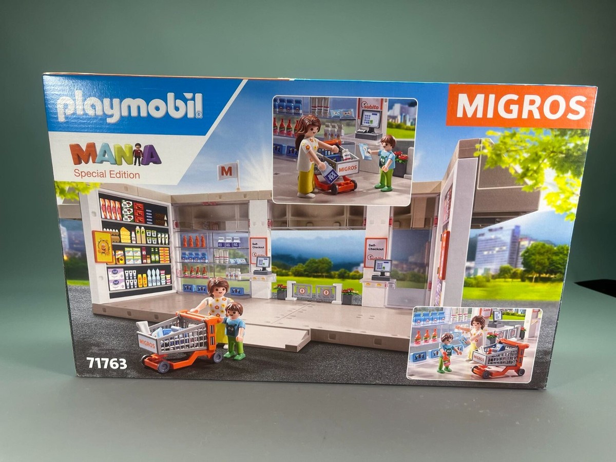 Playmobil Mania Migros – Set Complet 6 Pièces 71763 à 71768, Neuf !