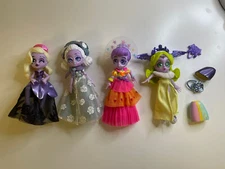 Capsule Chix 4 Doll LOT Alien Space Fashion