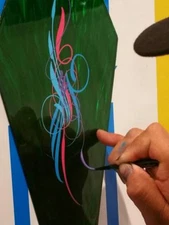 # 00 Mack - Von Dago SYNTHETIC HAIR Scrolling / Pinstriping Brush  