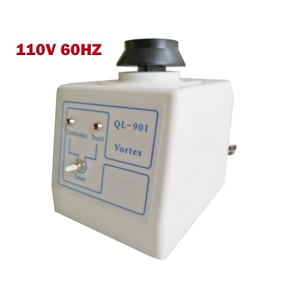 Ql-901 Mini Portable Laboratory Vortex Mixer Low Noise Shaker Oscillator 110V