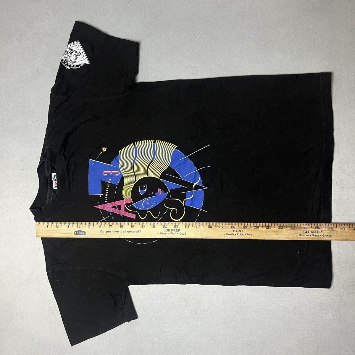 Vintage Adobe Illustrator 3 Tech Design T Shirt Single Stitch M | eBay