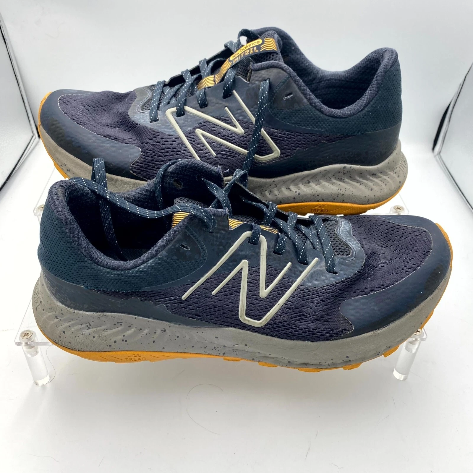 New Balance DynaSoft Nitrel V5 MTNTRLN5 Mens 11 Trail Running Sneaker Navy Shoes