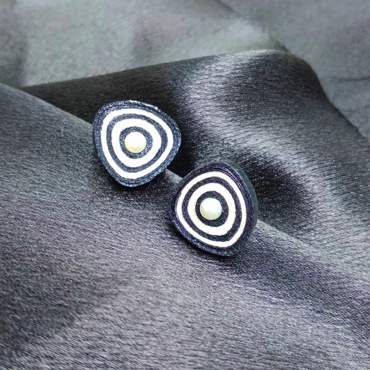 Quilling cheap earrings studs