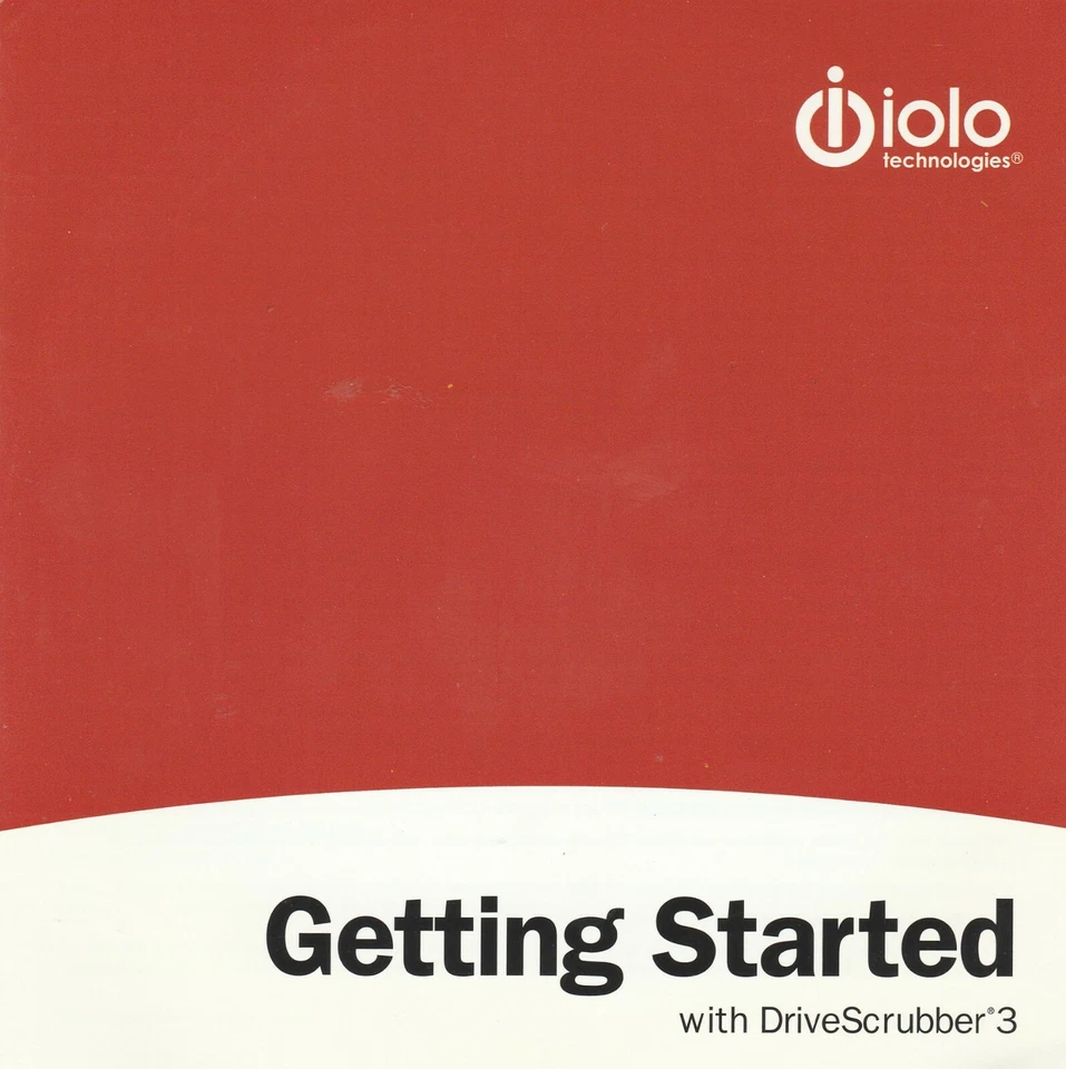 DriveScrubber 3 by iolo technologies for Windows ~ 2006 ~ CD-ROM - Image 3 of 3