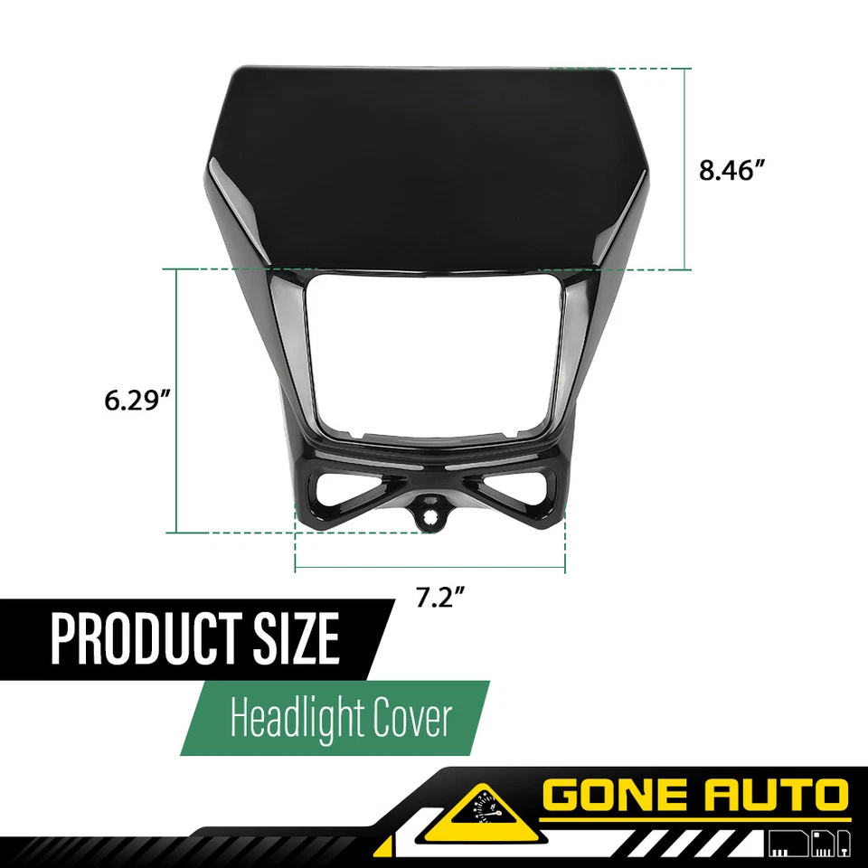 Headlight Cover 51811-29F50-019 Fit For Suzuki DR-Z400S DRZ400SM DR200S DR650SE  Foto 3 de 4