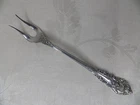 WALLACE SIR CHRISTOPHER STERLING SILVER PICKLE/OLIVE FORK 5 1/2" NO MONO