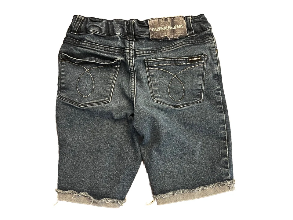 Lot of Girls Jean Shorts Calvin Klein Size 10 Mid Rise Skinny Adjust - Image 3 of 4