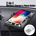 Wireless Car Phone Charger Charging Pad Mat Holder For iPhone Samsung Universal