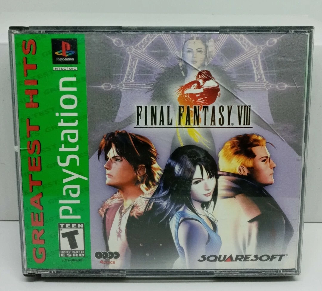 Final Fantasy VIII - PlayStation 1 PS1 - NTSC-J JAPAN - Complet + Spine Card Final Fantasy VIII - PlayStation 1 PS1 - NTSC-J JAPAN - Complet + Spine Card