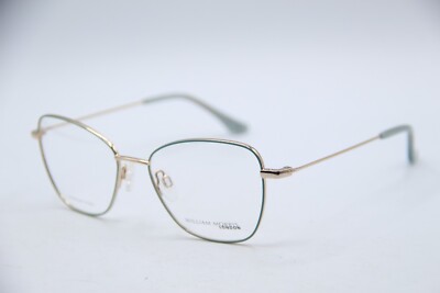 NEW WILLIAM MORRIS LN50242 MINT GOLD AUTHENTIC DESIGNER EYEGLASSES 50-16