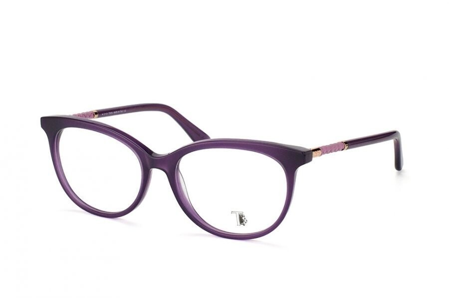 Tods TO5156 080 Purple Plastic Optical Eyeglasses Frame 54-16-140 TO 5156 RX 34190₽