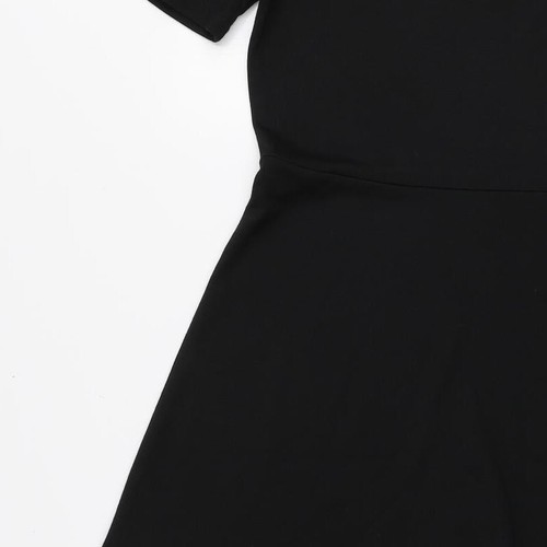 VILA Womens Beige Polyester Blend Skater Dress Size S V-Neck - Foto 12 di 12