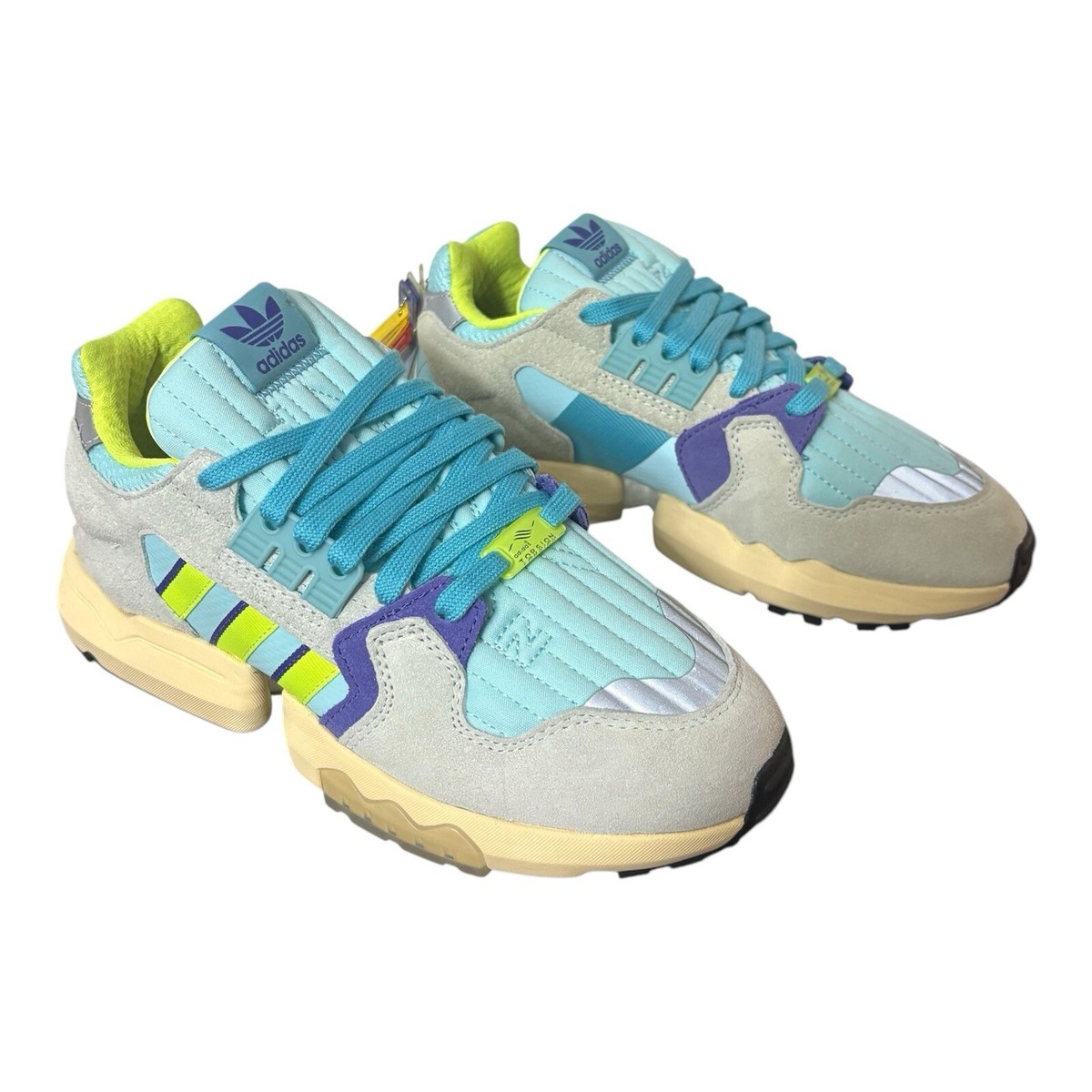EF4343] Adidas Men's ZX Torsion “Clear Aqua” Fashion Sneakers | eBay