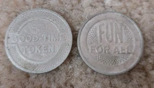 FUN FOR ALL GOOD-TIME TOKEN, LOT OF 2