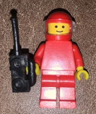 Lego Astronaut. Red. Vintage. 