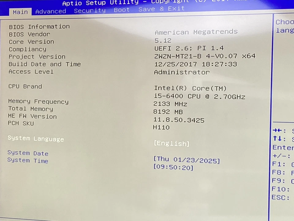 ViewSonic V10-WP Slot-in PC Module i5-6400 2.7GHz 8GB RAM NO HDD NO OS Good - Image 2 of 4