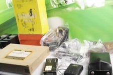 Lote accesorios fotograf a anal gica exposure meter light photo lamp bellows  