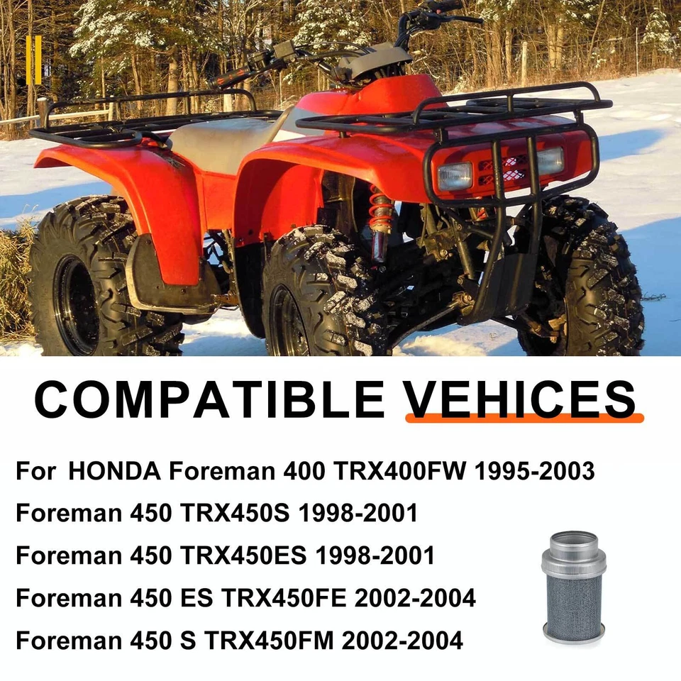 AIR Filter Guide CLEANER BODY For Honda Foreman 400 TRX400FW TRX450S/ES/FE/FM - Image 2 of 4