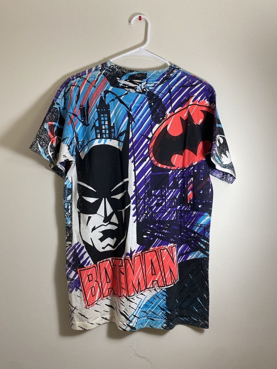 90s BATMAN TM&DC Comics(s15) ポロシャツ USED s-l1200.jpg