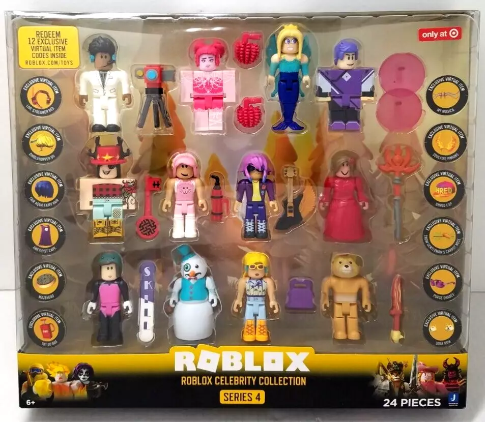 ROBLOX CELEBRITY COLLECTION Exclusive Action Figure 12-Pack Mix n Match  Series 4