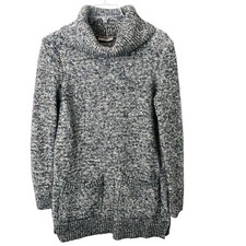 Ann Taylor Loft Outlet Women's Wool Blend Cowl Neck Long Sleeve Sweater Medium