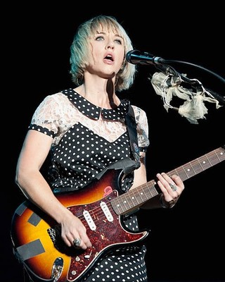 Ritzy Bryan of The Joy Formidable performs DeLuna Fest on Septembe- Old Photo 1