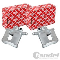 2X Febi Bremssattel Satz Hinten Passend FÜR CitroËN Jumper Fiat Ducato Peugeot