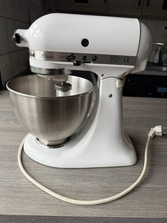 KitchenAid Küchenmaschine Weiß Classic Model 5KSM45