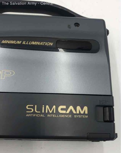 Sharp Slim Cam VL-L65U VHS Artificial Intelligence System Handheld Camcorder - Picture 7 of 12
