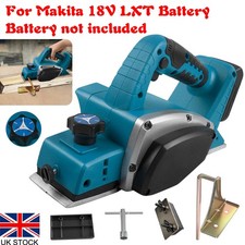 Brushless Cordless Electric Wood Planer for Makita 18V Battery 15000RPM  Tool