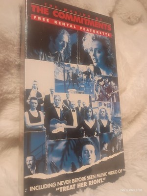 The Making of The Commitments    FACTORY SEALED    Rare VHS Screener